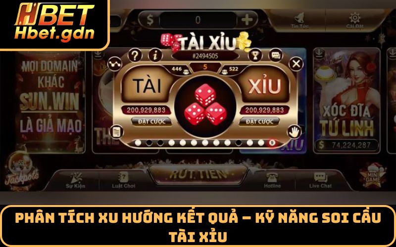 Phân tích xu hướng kết quả – Kỹ năng soi cầu tài xỉu
