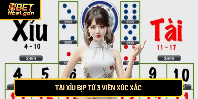 Tài Xỉu bịp từ 3 viên xúc xắc