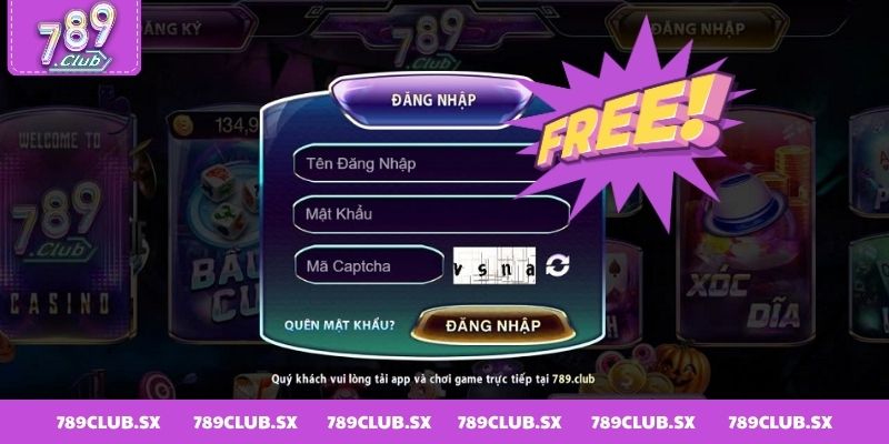 Toàn bộ quá trình đăng ký 789club hoàn toàn miễn phí